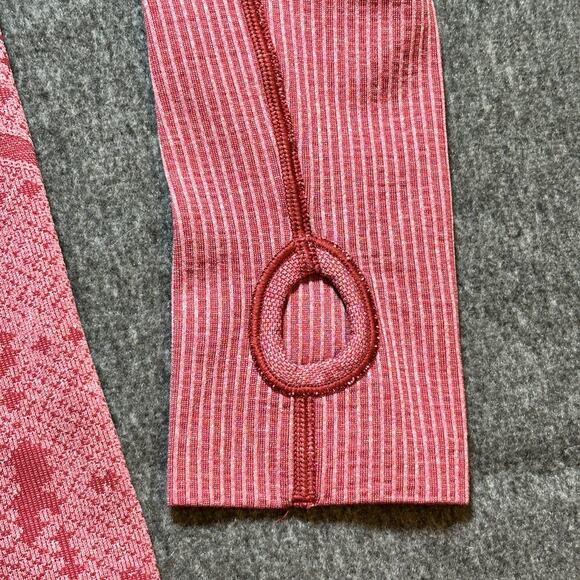 Lululemon Swiftly Tech Long Sleeve Top Berry Rumble Red Size‎ 10 - Picture 7 of 8